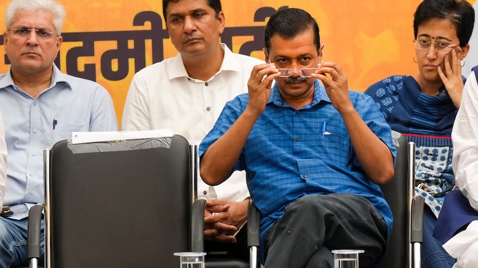 AAP, part of INDIA bloc, is contesting the Haryana elections independently after alliance talks with Congress fell through last month. AAP, part of INDIA bloc, is contesting the Haryana elections independently after alliance talks with Congress fell through last month.