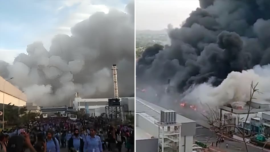Fire breaks out at Tata Electronics plant in Tamil Nadu Fire breaks out at Tata Electronics plant in Tamil Nadu