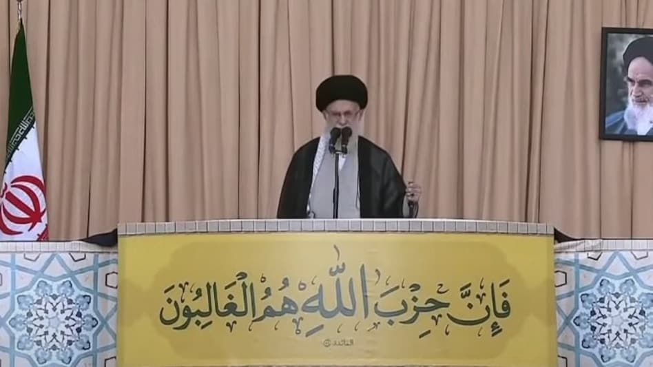 Khamenei stated that every nation has the right to defend itself against aggressors Khamenei stated that every nation has the right to defend itself against aggressors