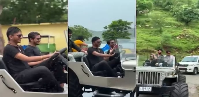 Bairwa later expressed regret over the incident, saying that he did not want his actions to tarnish his party’s image. (Video grab of the incident) Bairwa later expressed regret over the incident, saying that he did not want his actions to tarnish his party’s image. (Video grab of the incident)