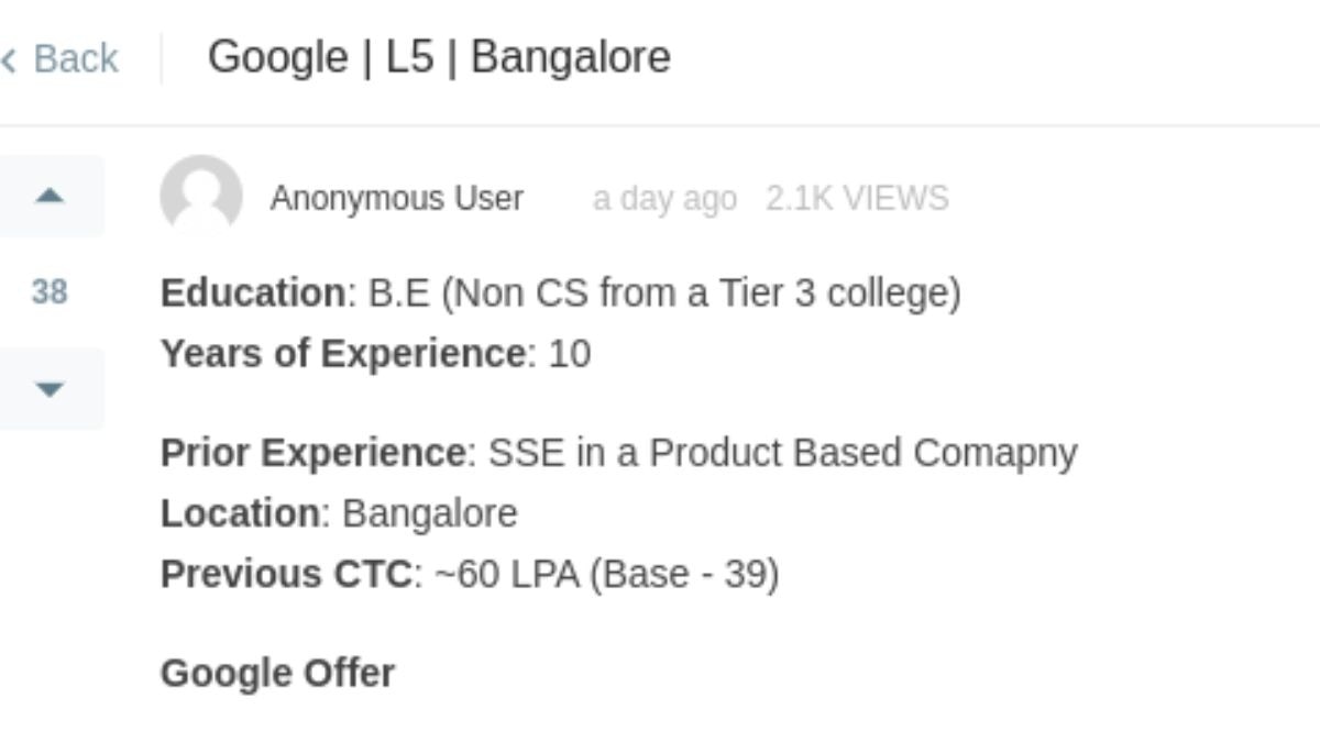 Kartik Jolapara, a developer at JP Morgan, shared the post on X (formerly Twitter) that quickly gained attention Kartik Jolapara, a developer at JP Morgan, shared the post on X (formerly Twitter) that quickly gained attention