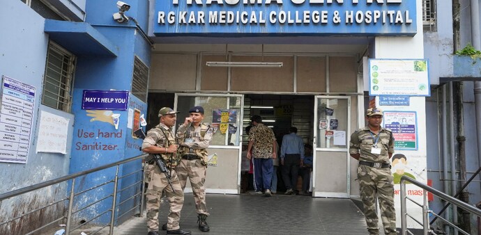 Roy has been charged with the rape and murder of a trainee doctor inside the hospital on August 9. Roy has been charged with the rape and murder of a trainee doctor inside the hospital on August 9.