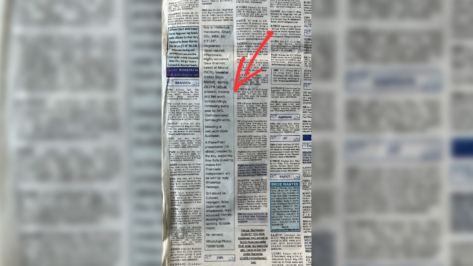 The ad, shared on X (formerly Twitter), claims that the young investor has an annual income of Rs 29 lakh, which is "compoundingly increasing" by 54% each year. The ad, shared on X (formerly Twitter), claims that the young investor has an annual income of Rs 29 lakh, which is "compoundingly increasing" by 54% each year.