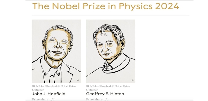 John Hopfield and Geoffrey Hinton John Hopfield and Geoffrey Hinton