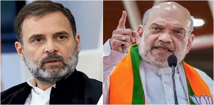 Amit Shah targets Rahul Gandhi Amit Shah targets Rahul Gandhi