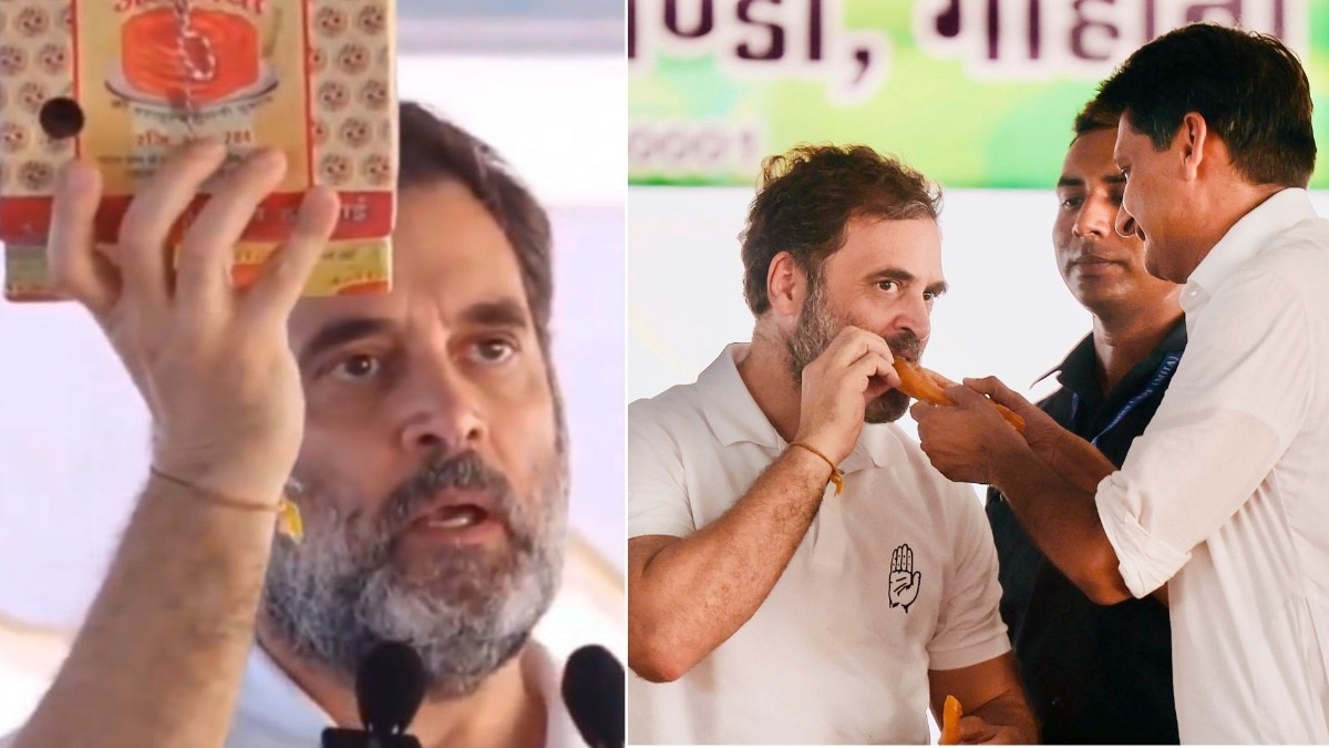 BJP supporters seized the opportunity to poke fun at Congress, and jalebis became the symbol of the party's unexpected comeback. BJP supporters seized the opportunity to poke fun at Congress, and jalebis became the symbol of the party's unexpected comeback.