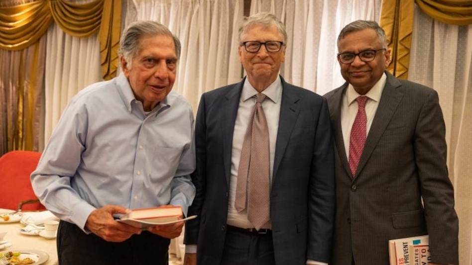 Ratan Tata death: Bill Gates says the industrialist's loss will be felt across the world for years to come Ratan Tata death: Bill Gates says the industrialist's loss will be felt across the world for years to come