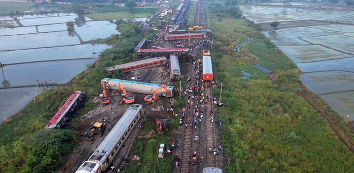 Meanwhile, restoration work is underway at the site to resume train services. However, rain has affected the pace of the restoration efforts. Meanwhile, restoration work is underway at the site to resume train services. However, rain has affected the pace of the restoration efforts.