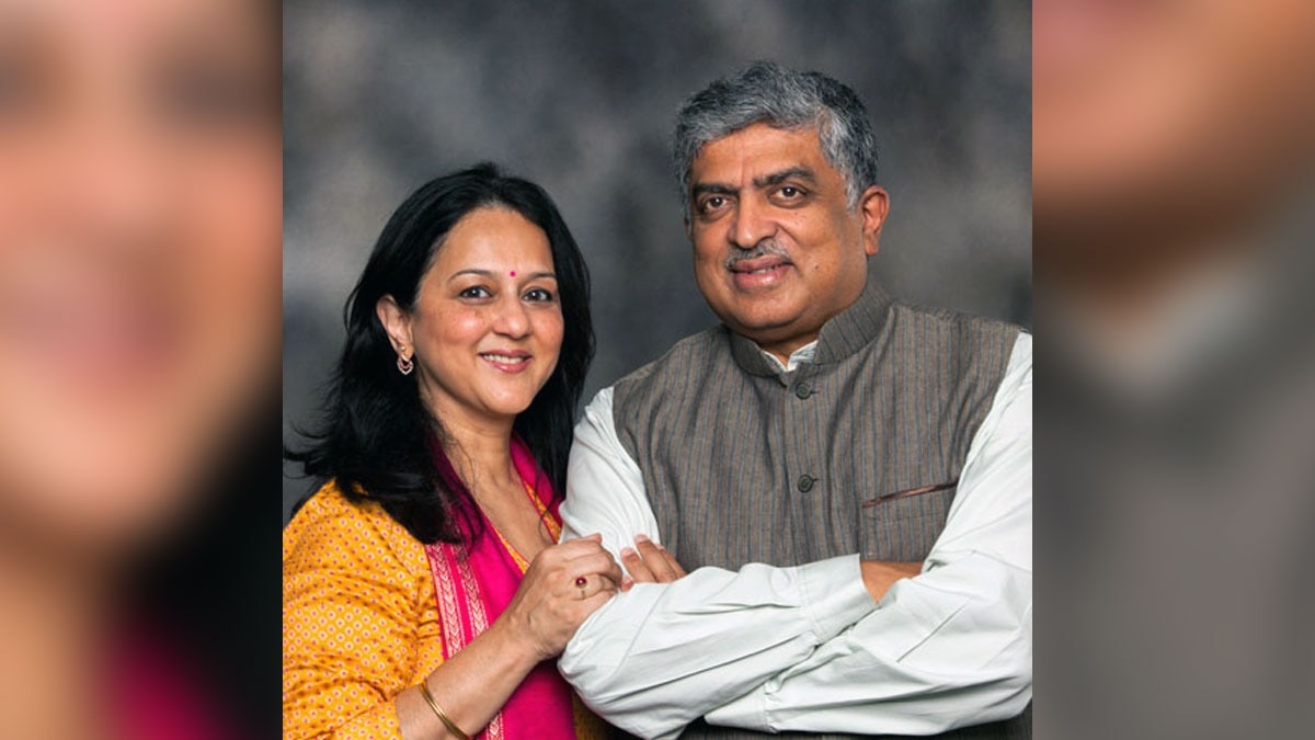 'We had a quiz competition, I was representing IIT...': Nandan Nilekani on how he met his wife for the first time