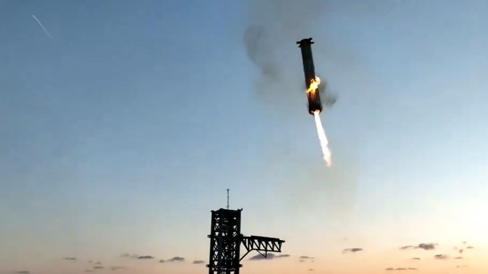 Super Heavy catch Super Heavy catch