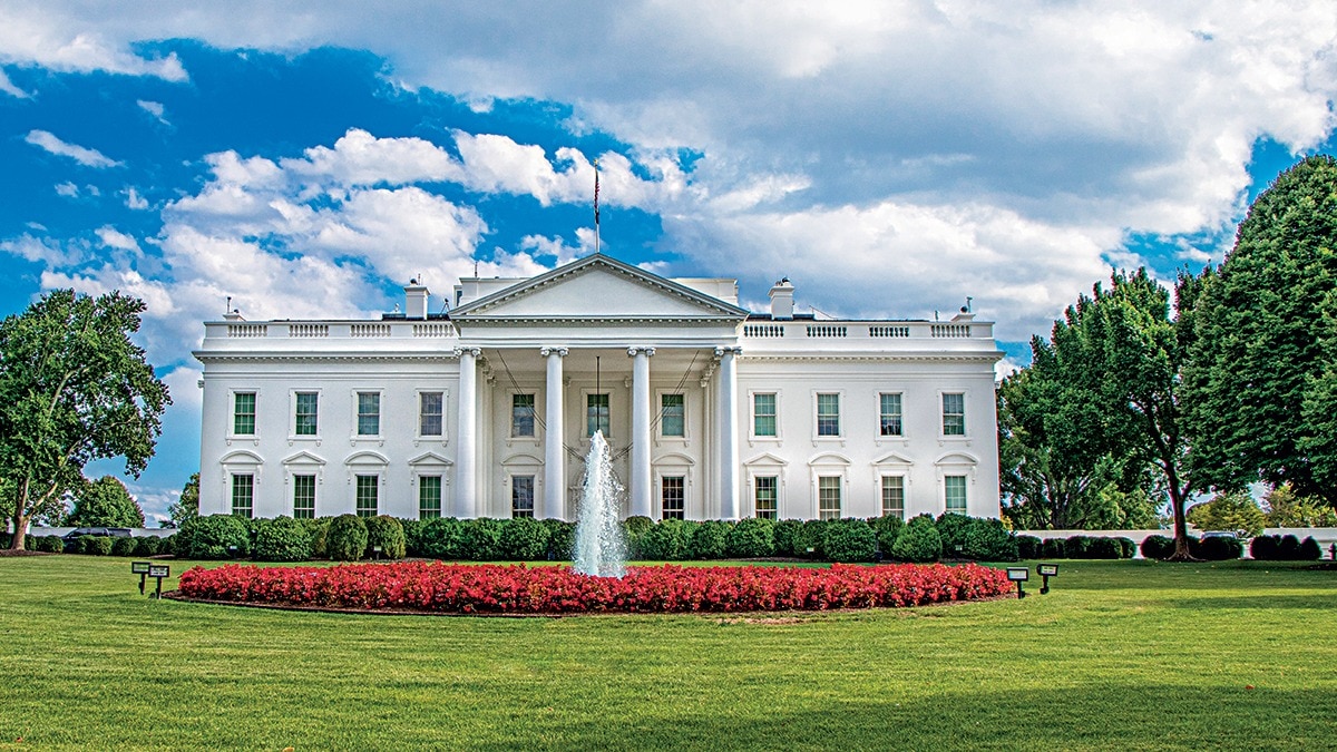 The White House is waiting for its next (P)resident The White House is waiting for its next (P)resident