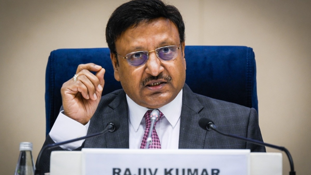 Chief Election Commissioner Rajiv Kumar Chief Election Commissioner Rajiv Kumar