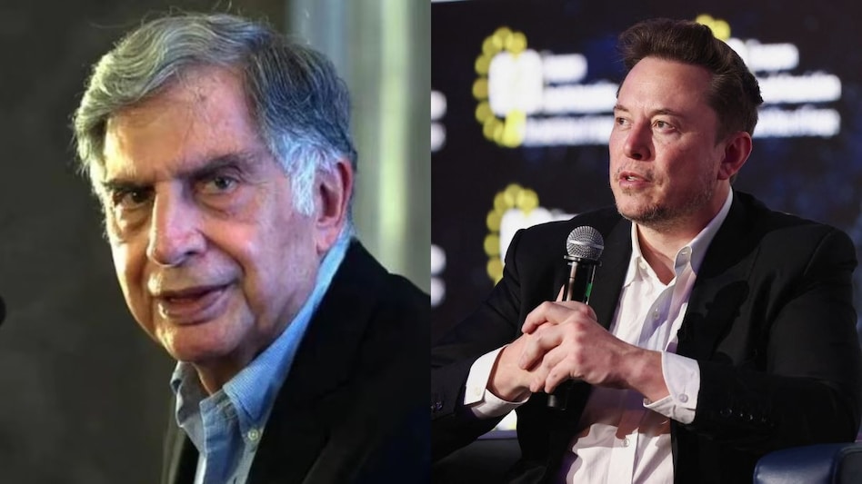 Ratan Tata and Elon Musk Ratan Tata and Elon Musk