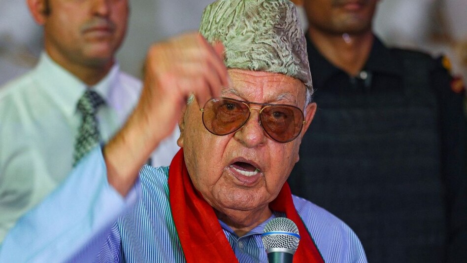 Former Chief Minister and NC President Farooq Abdullah Former Chief Minister and NC President Farooq Abdullah