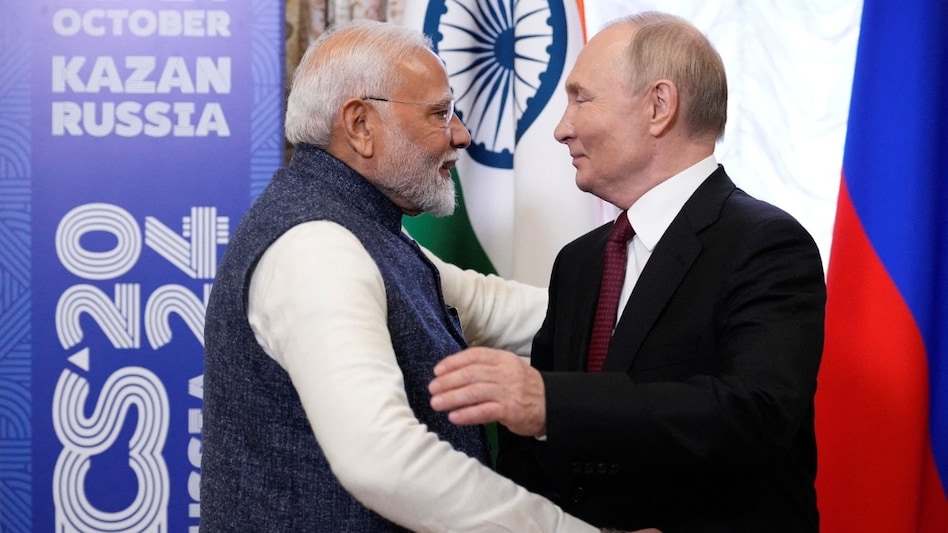 India is ready to offer any help': Modi meets Putin at BRICS Summit,  reiterates India's commitment to peaceful resolution of Ukraine conflict -  BusinessToday