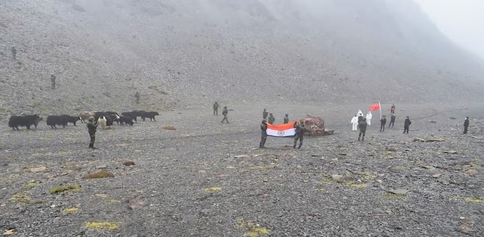 The Congress also asked whether India's patrols are now permitted to access the three patrolling points in the Gogra-Hot Springs The Congress also asked whether India's patrols are now permitted to access the three patrolling points in the Gogra-Hot Springs