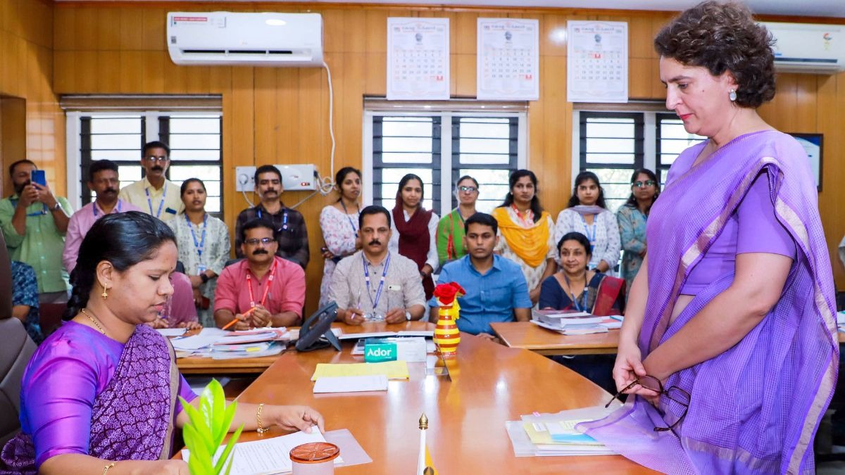 Priyanka Gandhi Vadra Files Nomination (File Photo:PTI) Priyanka Gandhi Vadra Files Nomination (File Photo:PTI)