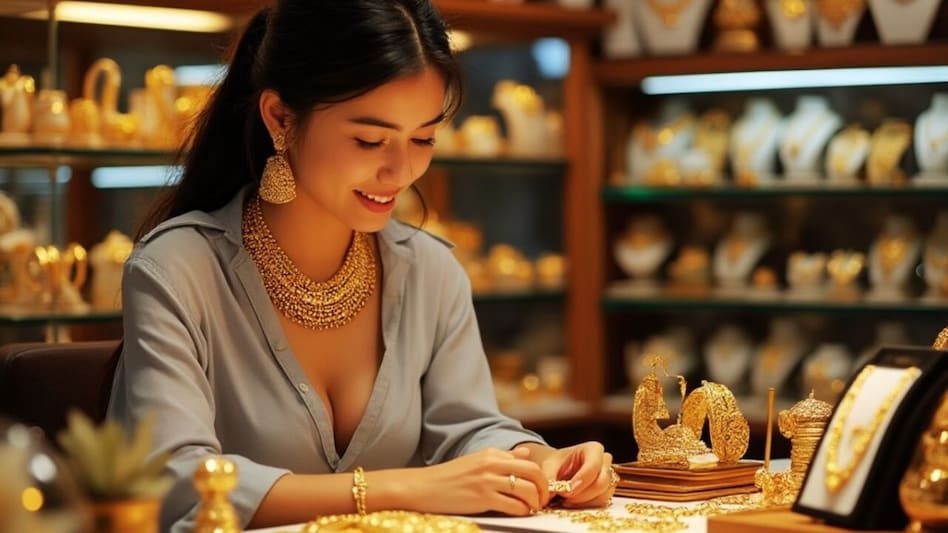 The selling prices of gold jewellery and coins vary based on the purity levels. The selling prices of gold jewellery and coins vary based on the purity levels.