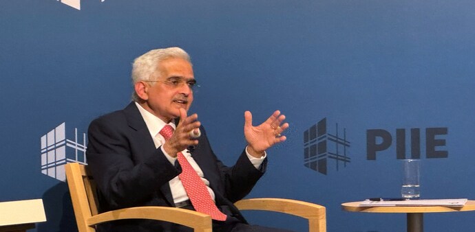 Reserve Bank of India (RBI) Governor Shaktikanta Das speaks at the Peterson Institute for International Economics, a think-tank. Reserve Bank of India (RBI) Governor Shaktikanta Das speaks at the Peterson Institute for International Economics, a think-tank.