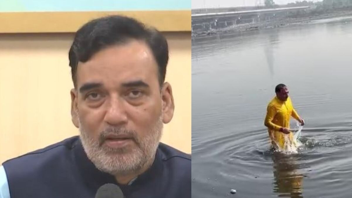 'BJP understands that only drama can reduce...': Delhi Environment Minister Gopal Rai after Virendraa Sachdeva gets admitted to hospital after dip in polluted Yamuna river