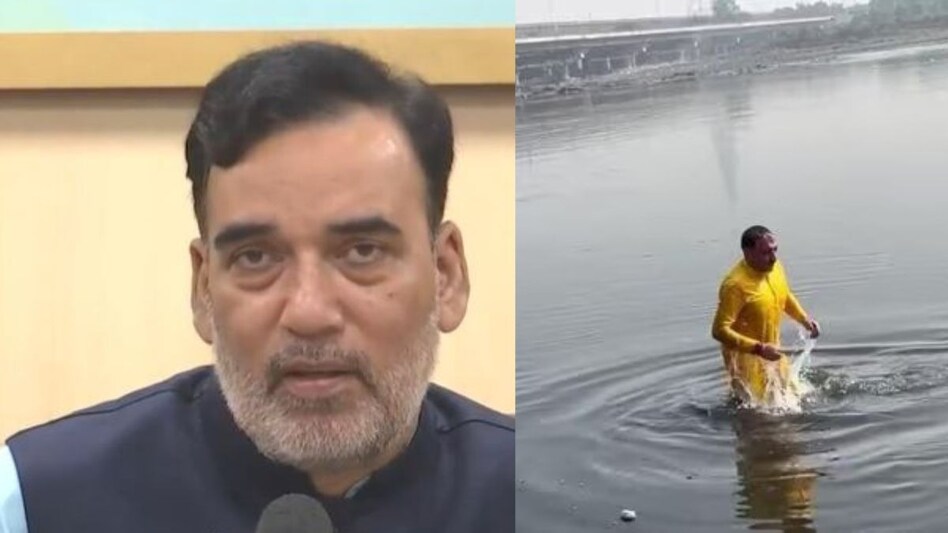 In response to the incident, Delhi Environment Minister Gopal Rai said that the BJP often resorts to theatrics rather than substantive action in addressing pollution in the national capital. In response to the incident, Delhi Environment Minister Gopal Rai said that the BJP often resorts to theatrics rather than substantive action in addressing pollution in the national capital.