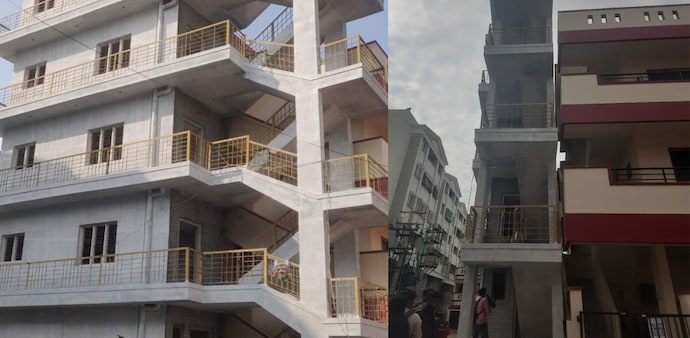 Pictures of a five-storey building recently went viral, sparking a wave of sarcastic comments online. Pictures of a five-storey building recently went viral, sparking a wave of sarcastic comments online.