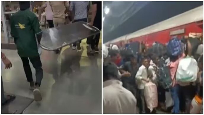 The incident occurred at 5:56 am on platform number 1, ahead of the departure of the Bandra-Gorakhpur Express.