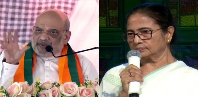 Amit Shah's message to Mamata Banerjee Amit Shah's message to Mamata Banerjee