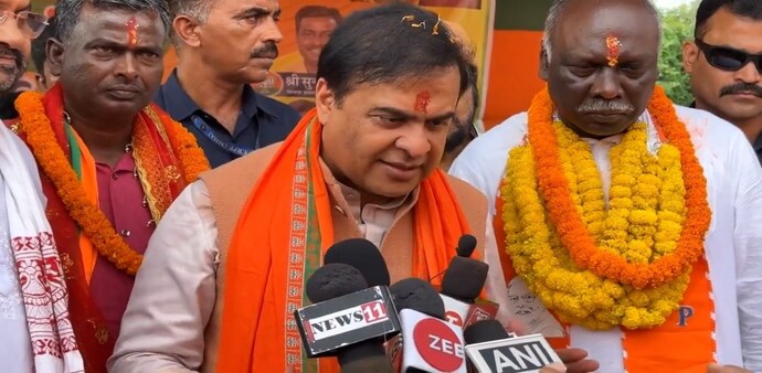 BJP co-in-charge for Jharkhand Assembly elections Himanta Biswa Sarma BJP co-in-charge for Jharkhand Assembly elections Himanta Biswa Sarma