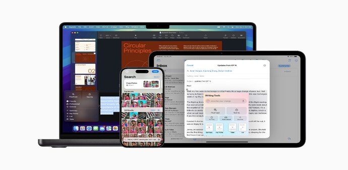 Apple Intelligence brings incredible new features across iPhone, iPad, and Mac. The first set of features is available today, with many more rolling out in the coming months. Apple Intelligence brings incredible new features across iPhone, iPad, and Mac. The first set of features is available today, with many more rolling out in the coming months.