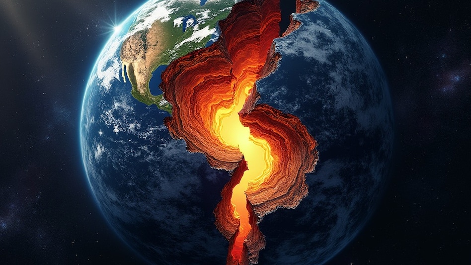 'Earth's mantle was torn apart': New study unveils dark secrets of Pangaea's split 'Earth's mantle was torn apart': New study unveils dark secrets of Pangaea's split