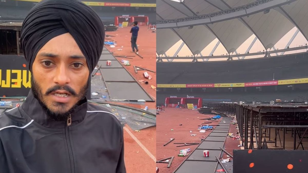 Singh, a silver and bronze medalist at the National Open Championships in 2014 and 2018, pointed out how the concert disrupted athletes' training. Singh, a silver and bronze medalist at the National Open Championships in 2014 and 2018, pointed out how the concert disrupted athletes' training.