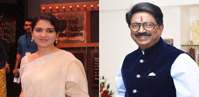 ARVIND SAWANT UBT SENA MP ON SHAINA NC ARVIND SAWANT UBT SENA MP ON SHAINA NC