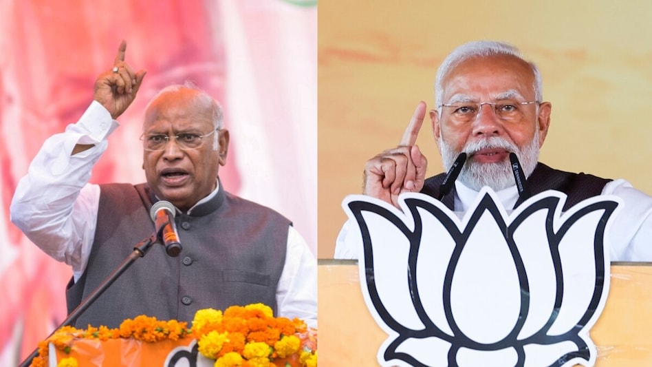 PM Modi launched a fierce attack on Congress, saying the party was “badly exposed” for making “unreal” pre-poll promises. PM Modi launched a fierce attack on Congress, saying the party was “badly exposed” for making “unreal” pre-poll promises.