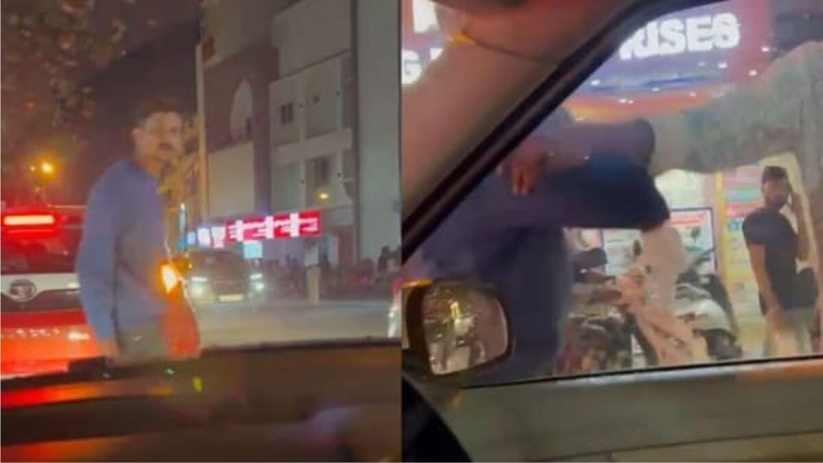 Deven Mehta posted videos and images of the incident on X, showing the attackers using abusive language and making threats against him and his passengers. Deven Mehta posted videos and images of the incident on X, showing the attackers using abusive language and making threats against him and his passengers.