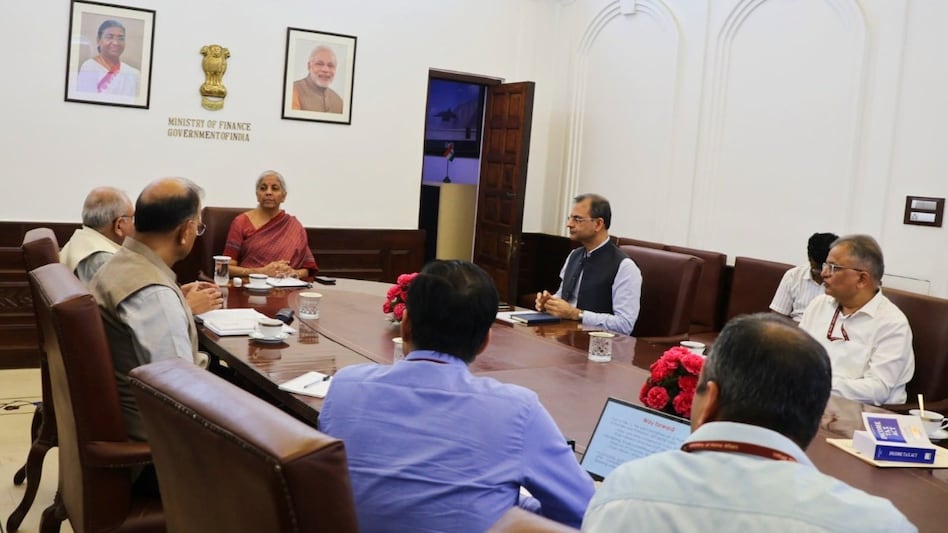 The Revenue Secretary informed the Union Finance Minister that 22 specialised sub-committees have been established to review the various aspects of the Income Tax Act. (Photo: @FinMinIndia) The Revenue Secretary informed the Union Finance Minister that 22 specialised sub-committees have been established to review the various aspects of the Income Tax Act. (Photo: @FinMinIndia)