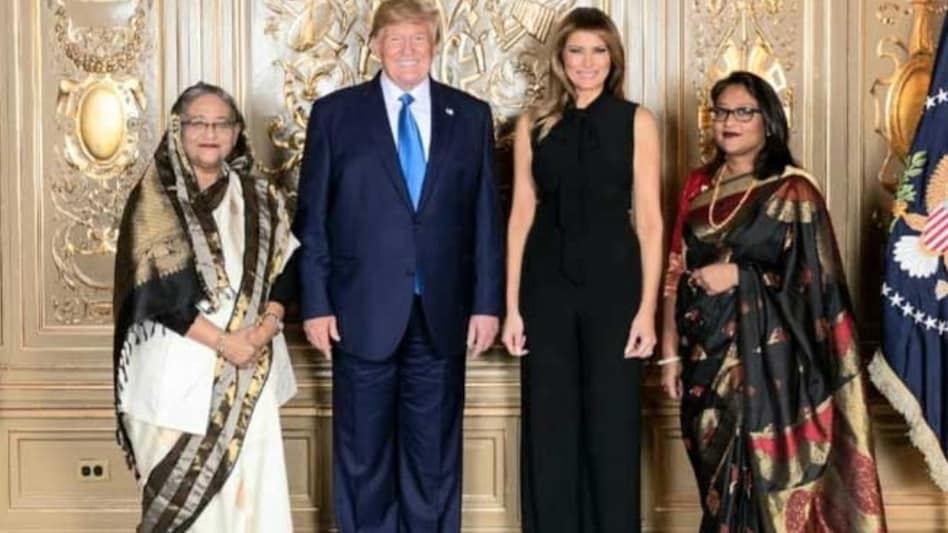 Sheikh Hasina congratulates Donald Trump Sheikh Hasina congratulates Donald Trump