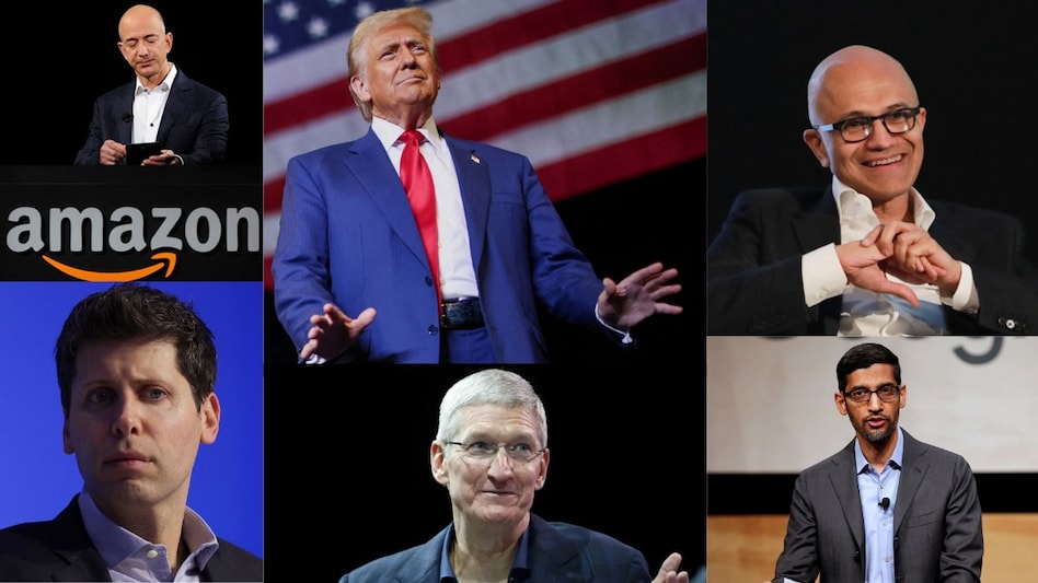 Big Tech leaders congratulate Donald Trump Big Tech leaders congratulate Donald Trump