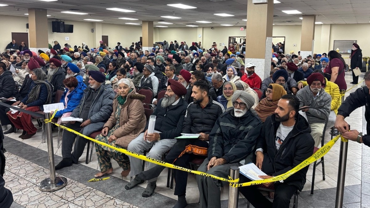 Several Indian Sikh diaspora were present at the hall inside the camp at the Hindu Sabha Mandir in Brampton when the attack took place on November 3. Several Indian Sikh diaspora were present at the hall inside the camp at the Hindu Sabha Mandir in Brampton when the attack took place on November 3.
