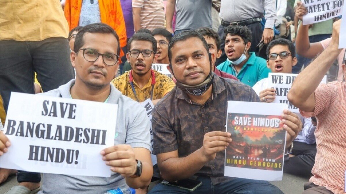 India urges Bangladesh to ensure safety of Hindu community in the country India urges Bangladesh to ensure safety of Hindu community in the country