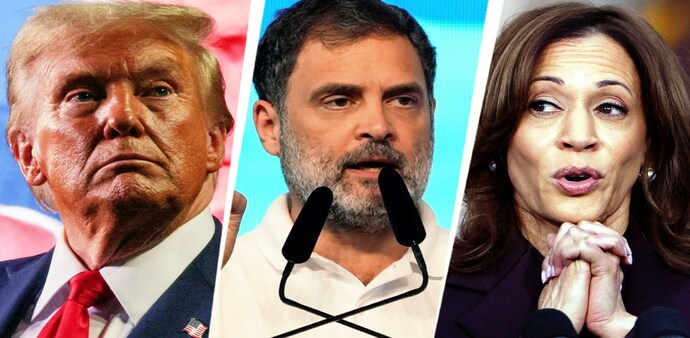 Rahul Gandhi writes to both Donald Trump and Kamala Harris over US election outcome Rahul Gandhi writes to both Donald Trump and Kamala Harris over US election outcome