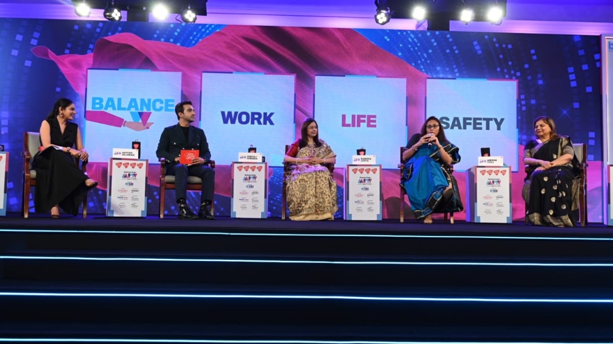 Radhika Gupta of Edelweiss MF at BT MPW 2024. Radhika Gupta of Edelweiss MF at BT MPW 2024.