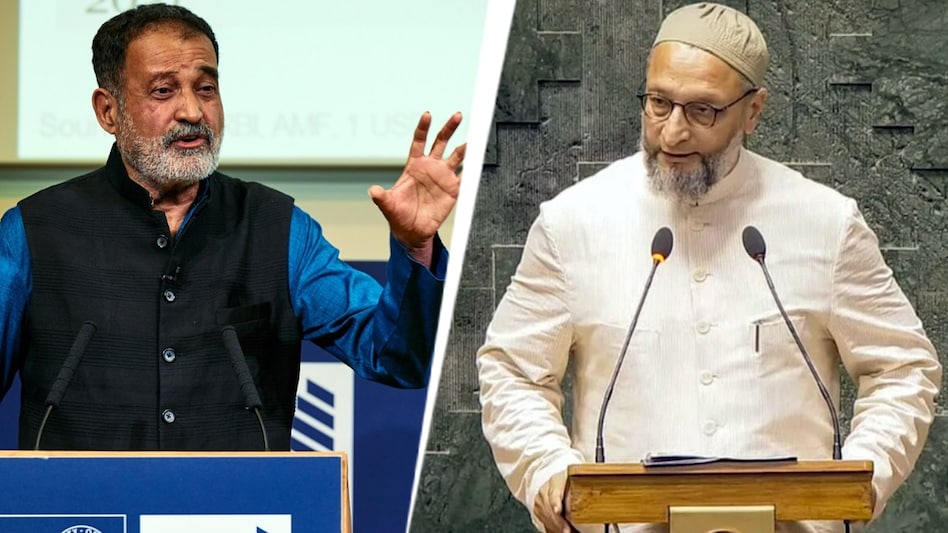 Mohandas Pai vs Asaduddin Owaisi on minority status to AMU Mohandas Pai vs Asaduddin Owaisi on minority status to AMU
