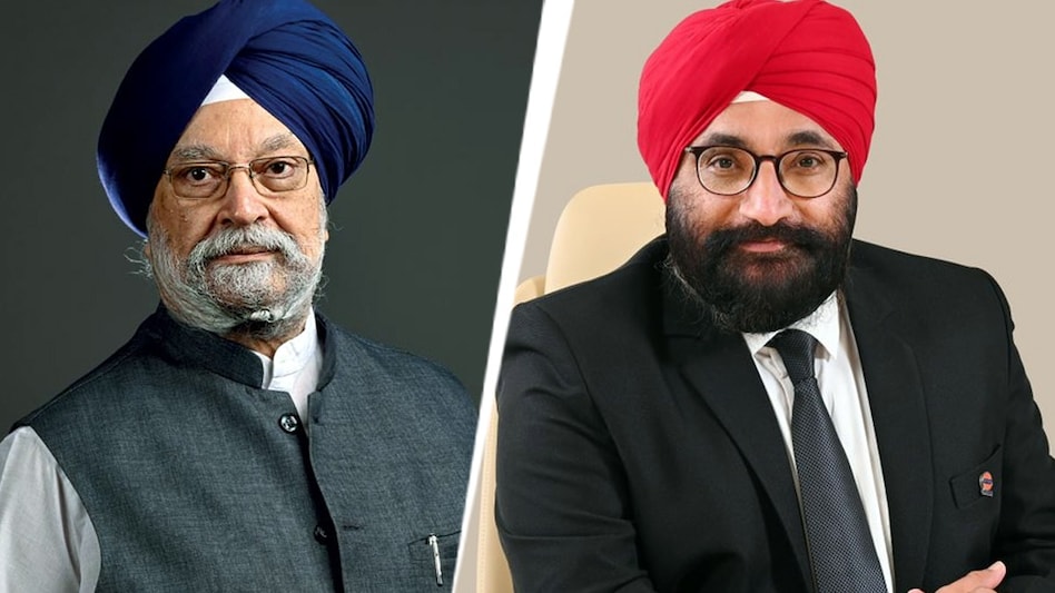 Hardeep Singh Puri and Arvinder Singh Sahney, who has been appointed as IOC chairman Hardeep Singh Puri and Arvinder Singh Sahney, who has been appointed as IOC chairman