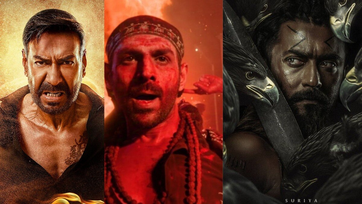 Box Office Update: Singham Again, Bhool Bhulaiyaa 3 hold their own despite Kanguva juggernaut at ticket counters Box Office Update: Singham Again, Bhool Bhulaiyaa 3 hold their own despite Kanguva juggernaut at ticket counters