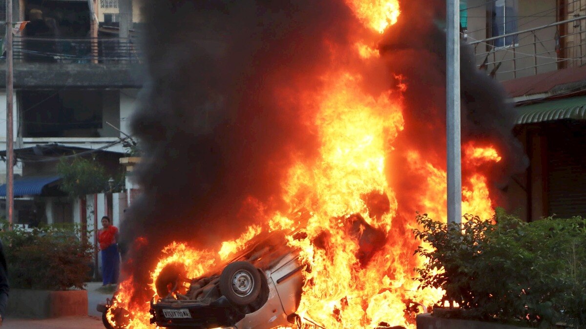 Tensions escalated in Manipur following the recovery of the bodies of six individuals who were reportedly abducted and killed by militants in Jiribam. Tensions escalated in Manipur following the recovery of the bodies of six individuals who were reportedly abducted and killed by militants in Jiribam.