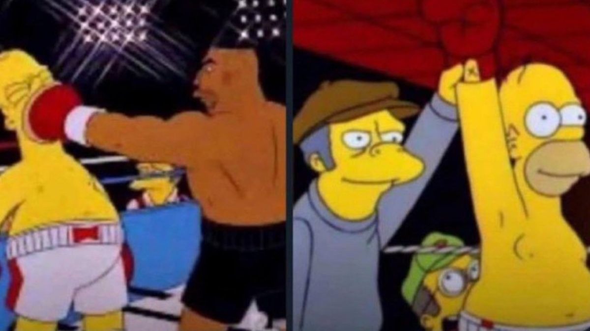 A viral video circulating online shows a scene from the popular animated series where a character resembling Mike Tyson is seen struggling against a younger, more agile opponent. A viral video circulating online shows a scene from the popular animated series where a character resembling Mike Tyson is seen struggling against a younger, more agile opponent.