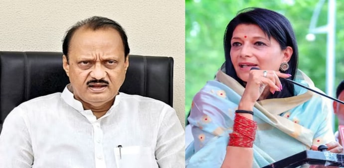 Sharmila Pawar alleged that members of her party were targeted by the rival faction. Sharmila Pawar alleged that members of her party were targeted by the rival faction.