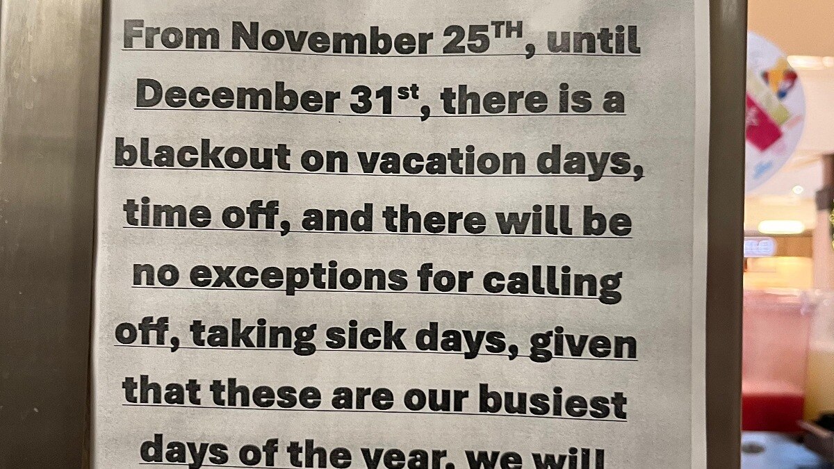 The notice did not impress Redditors one bit. Here's what they had to say The notice did not impress Redditors one bit. Here's what they had to say