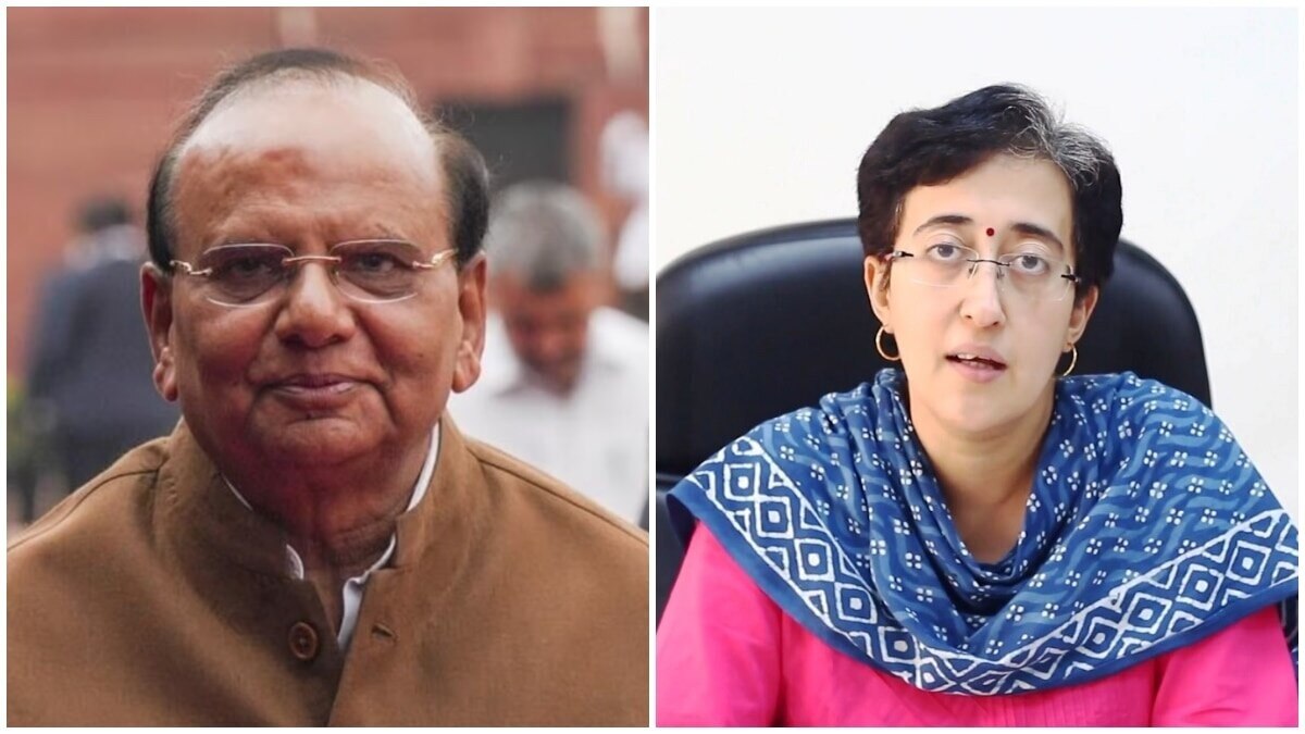 'Thousand times better': Delhi LG VK Saxena lauds Delhi CM Atishi, says she is much better than Kejriwal